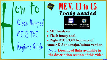 UEFITool ERROR 10 failed to open...|  How to Fix ? & Clean Intel ME Regions Guide _Version 11 to 15.