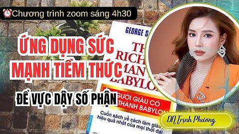 NGÀY 10: ỨNG DỤNG SỨC MẠNH TIỀM THỨC ĐỂ VỰC DẬY SỐ PHẬN