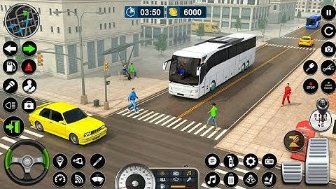 Real City Bus Driving 3D - Euro Coach Bus Simulator - Android GamePlay