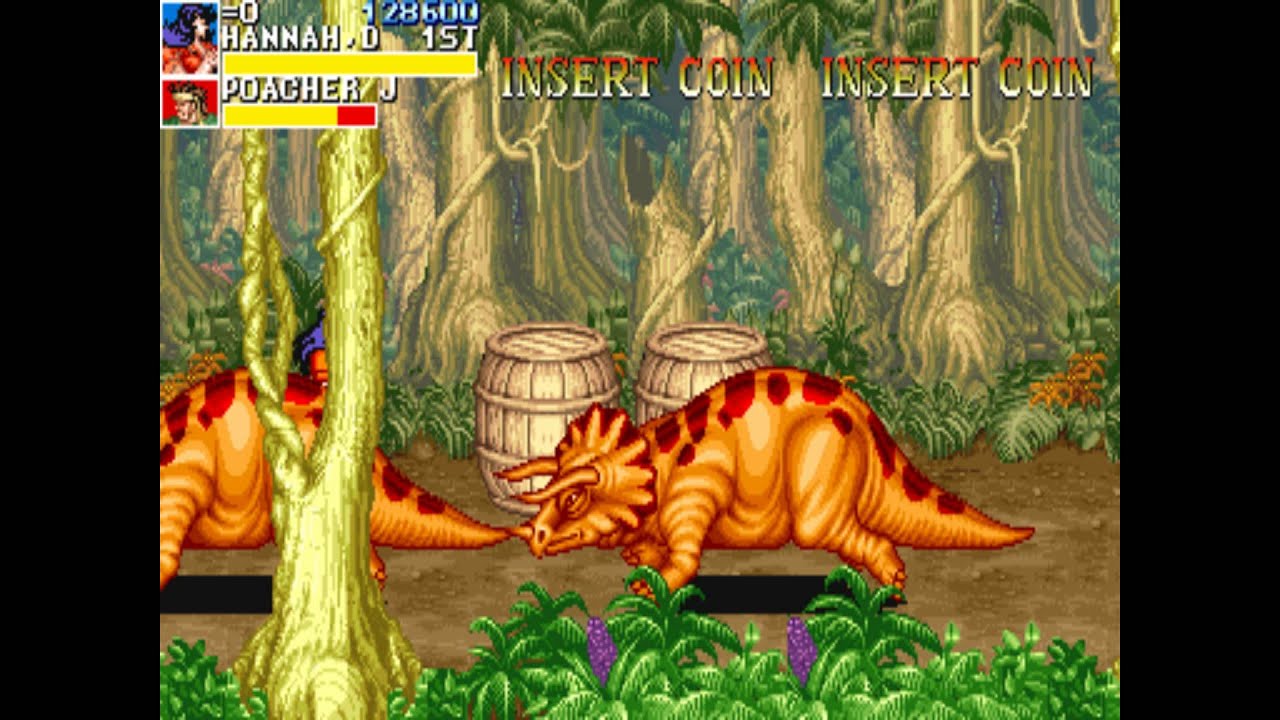 Cadillacs and Dinosaurs (MAME64) gameplay YouTube