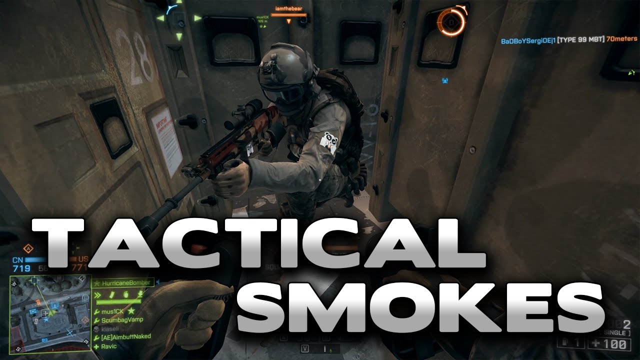 Tactical Smokes + Defibs - Battlefield 4