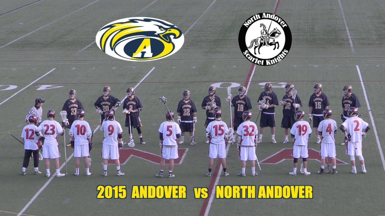2015 Andover High School Lacrosse vs North Andover YouTube