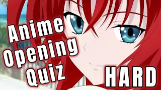 [ HARD - OTAKU ] ANIME OPENING QUIZ #16 ONLY FOR REAL OTAKU screenshot 5