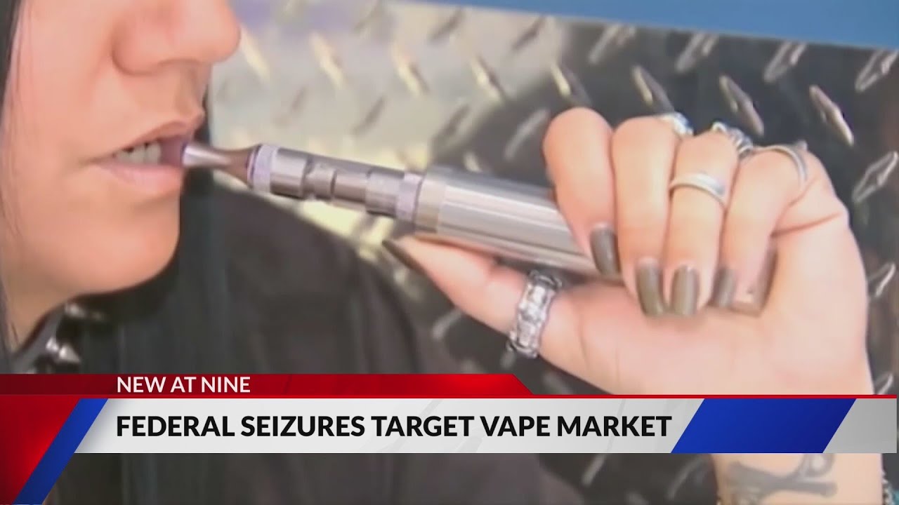 Федеральные конфискации нацелены на рынок вейпа