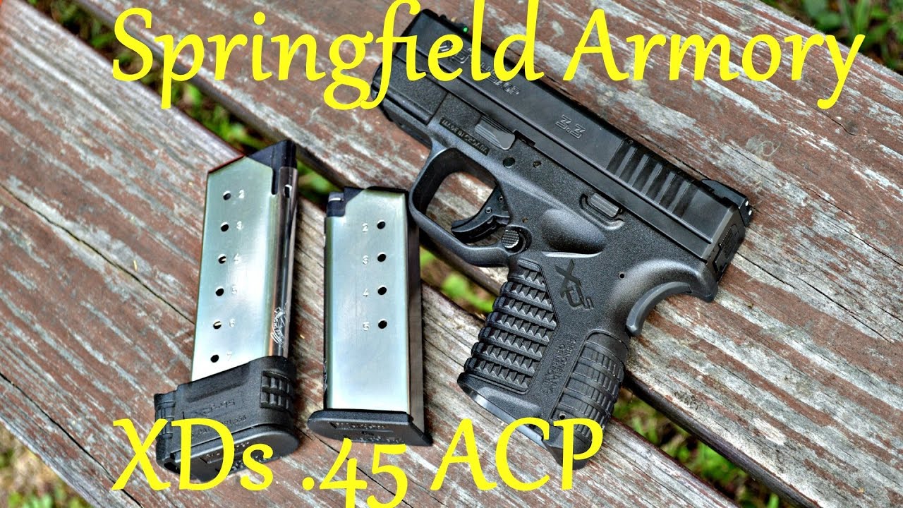 Springfield XDs 45 - YouTube