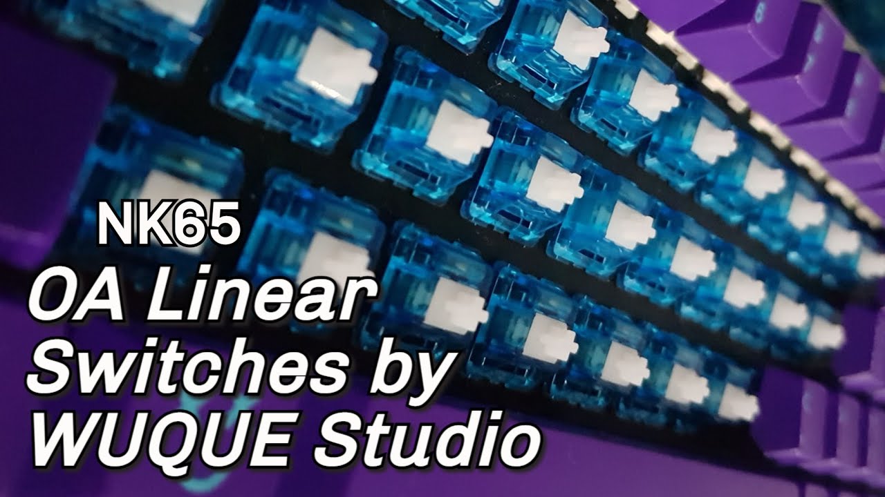 NK65 Entry Edition with OA Switches Typing Sounds