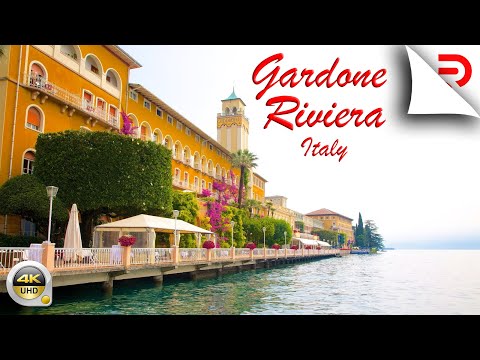 Gardone Riviera - Italy | Exploring the Quiet Hometown of The Writer Gabriele D'Annunzio | 4K -[UHD]