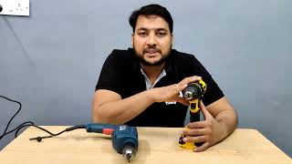 Corded Vs Cordless Drill Machines      