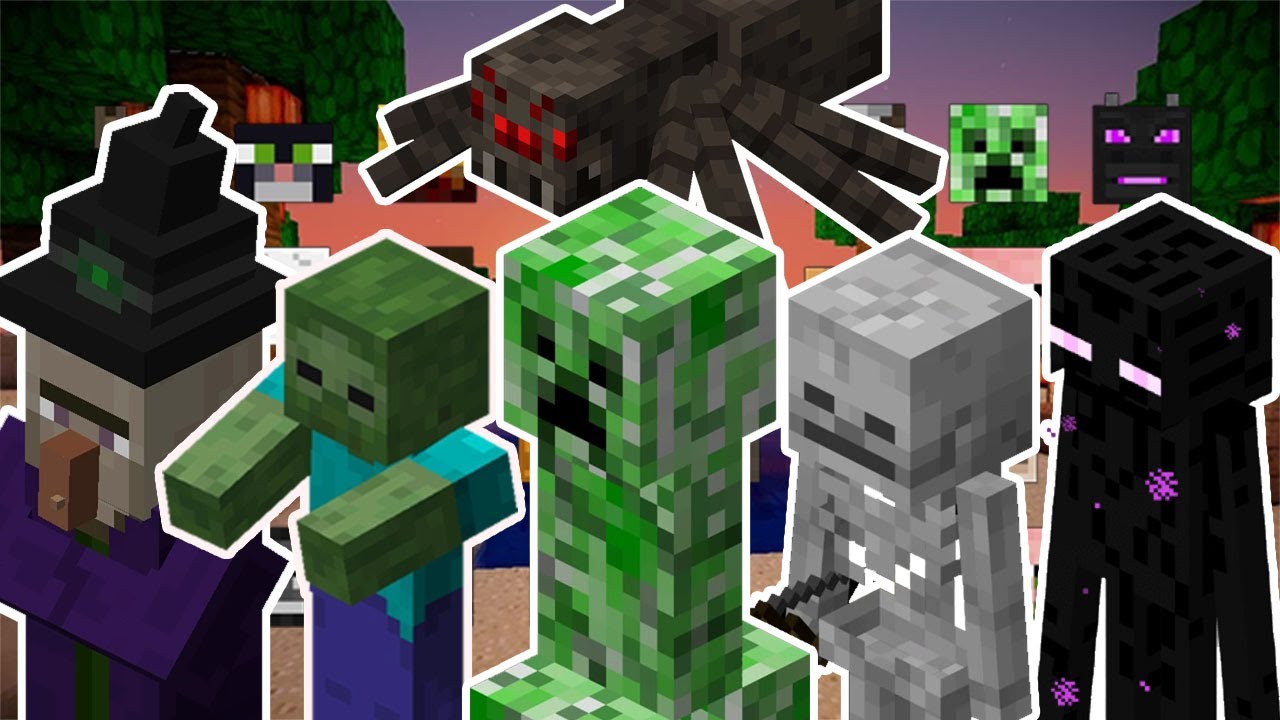 Original Mobs Vs 6 Of Every Mob Minecraft Youtube