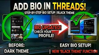How to Add or Edit Bio in Threads News