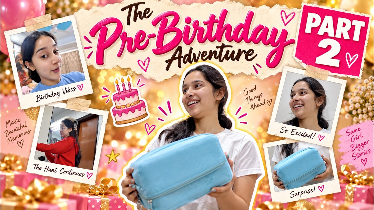 My Pre-Birthday Adventure 🎁 More Surprises & Gift Hunting! | Part 2 || Deshna Dugad