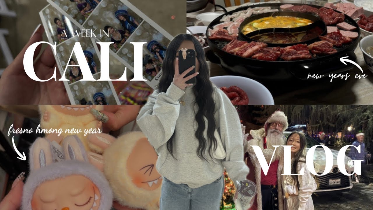 flying back home ALONE | hny, christmas tree lane, shopping, maintenance, food, new years, etc.