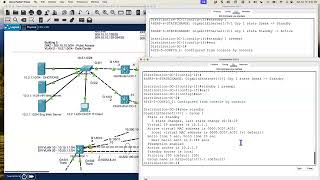 Enterprise Network Lab 8 - FHRP using HSRP Wealth