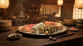 Making sushi with ai😋😋😋🥢