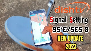 dish tv signal setting | mobile se dth signal kaise set karen | ses8/nss6/95°E screenshot 3