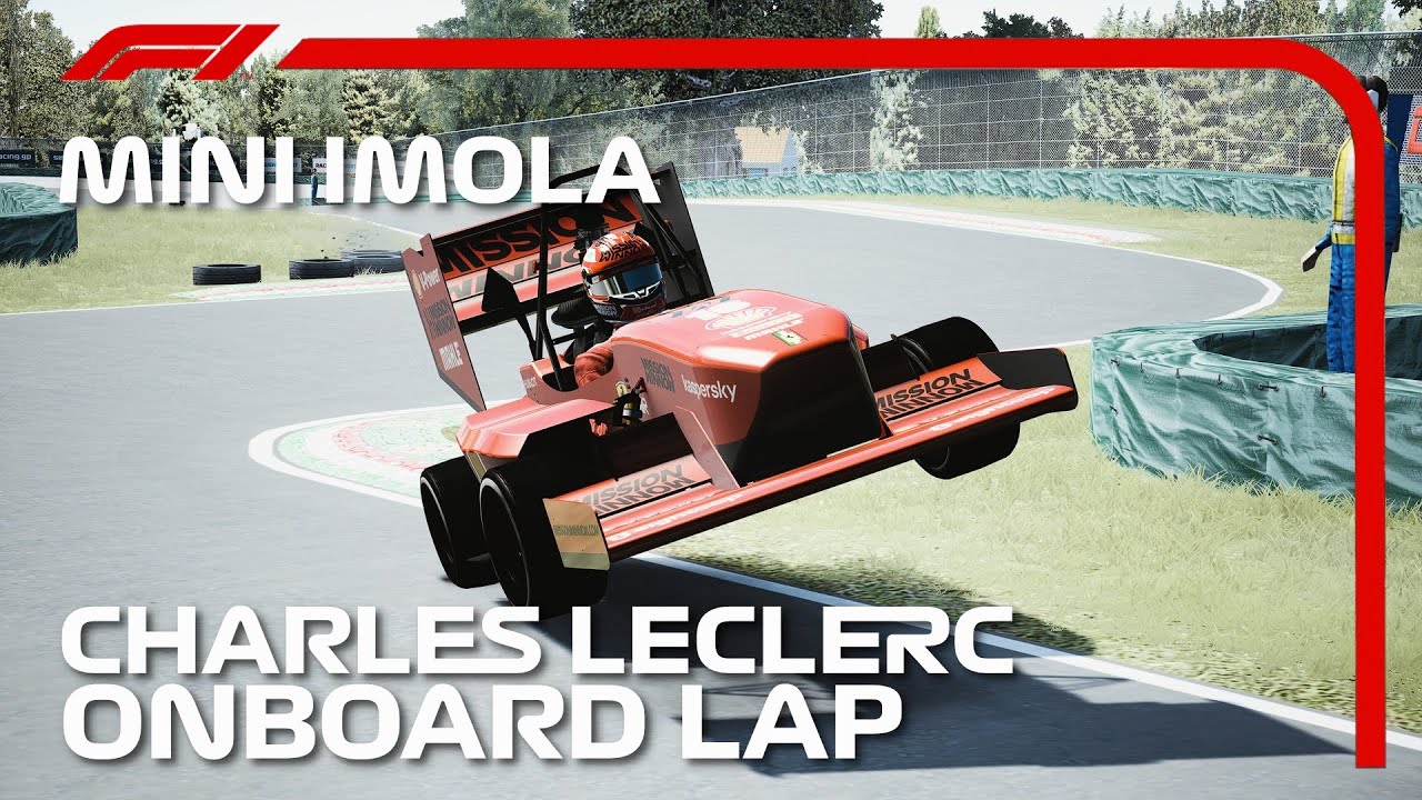 F1 2021 Formula Student Charles Leclerc Onboard Lap | Mini Imola | 2021 Emilia Romagna Grand Prix