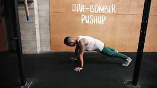 Dive-Bomber Pushups