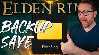 BEST Elden Ring Backup Save PC Tutorial Guide