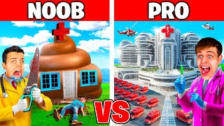 NOOB vs PRO NEMOCNICE na LÉČENÍ ZOMBÍKŮ v Minecraftu!