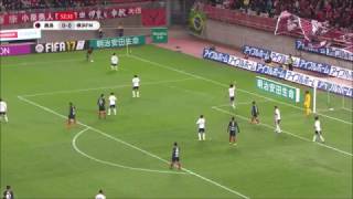 【公式】Pick upプレー動画：金崎 夢生（鹿島）が胸トラップから強烈なシュートでゴールを襲う 鹿島アントラーズvs横浜Ｆ・マリノス 明治安田生命Ｊ１リーグ 第3節 2017/3/10