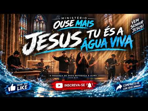 JESUS, TU ÉS A ÁGUA VIVA 💧✝️🔥 | Ministério Ouse Mais | Worship Gospel