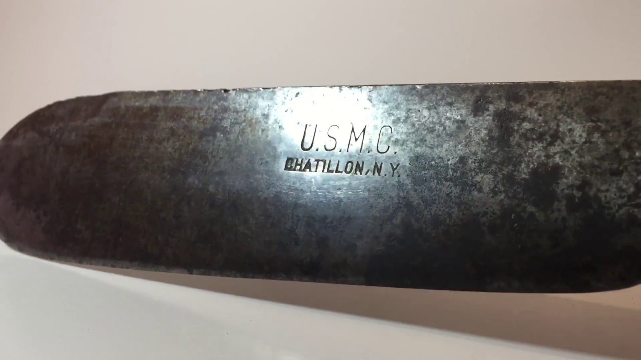 World War II USMC Bolo Knife