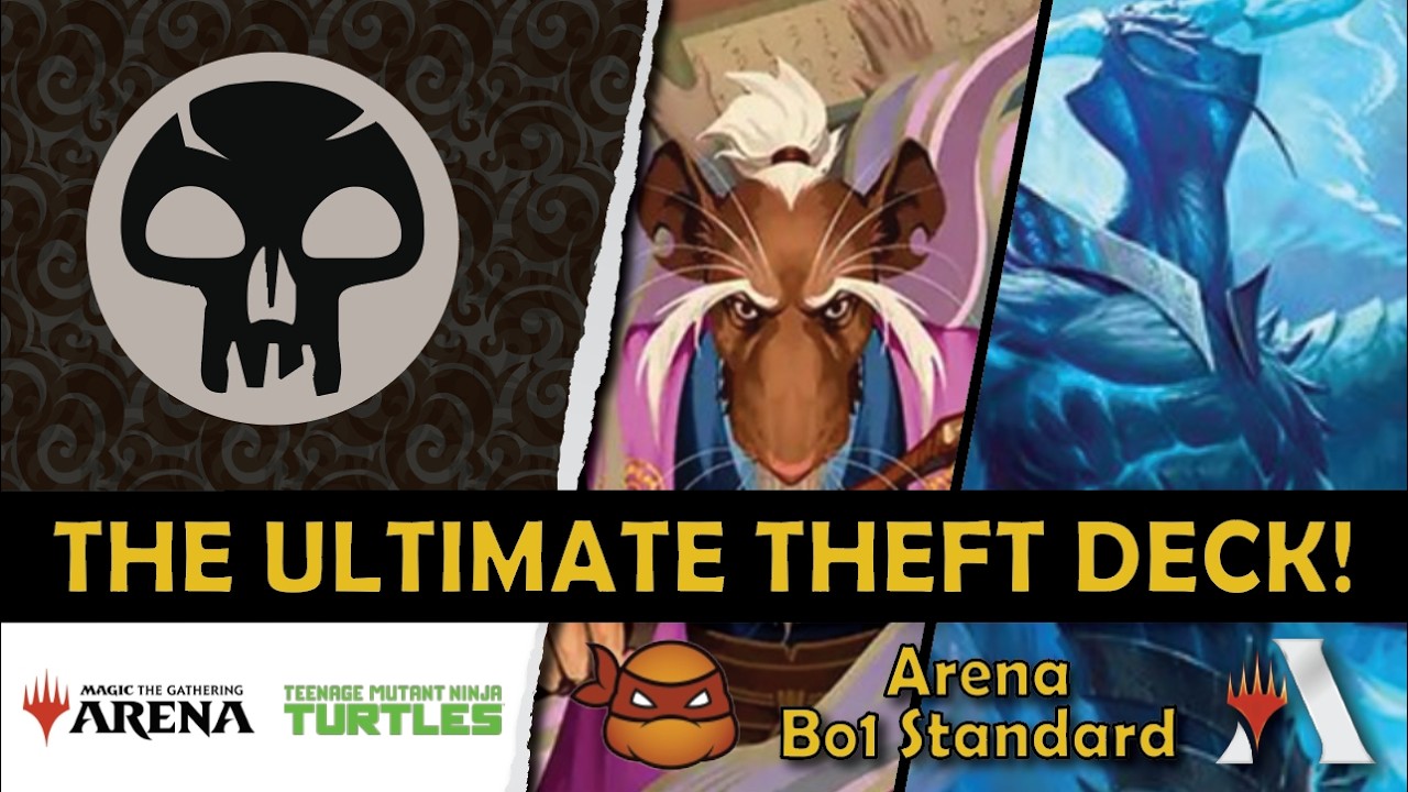 Ugin locks the board while we steal everything! #tmt #mtg #standard #ugin #mtgarena #monoblack