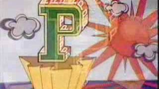 Classic Sesame Street animation - The Letter P