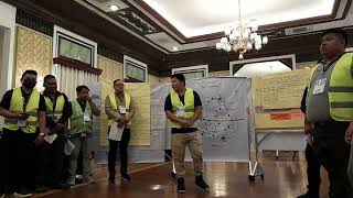 Operational Briefing on Basic Incidents Command System Training Course.