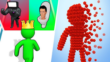 Giant Rush 🆚 Pixel Rush🧿🌺🌈Walkthrough Android IOS 2025 New Update Gameplay HT366