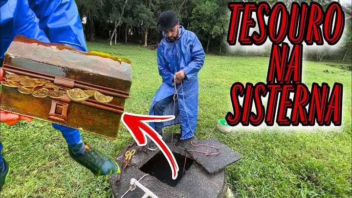 UM POÇO ASSOMBRADO COM MUITAS COISAS ESCONDIDO DENTRO (pesca magnética)