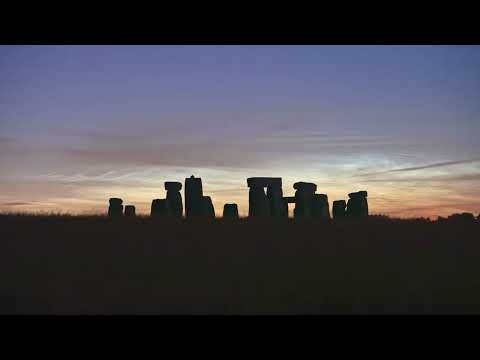 Noctilucent Clouds Timelapse Over Stonehenge