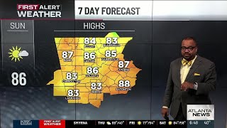 FIRST ALERT FORECAST: Mostly sunny, 60s today