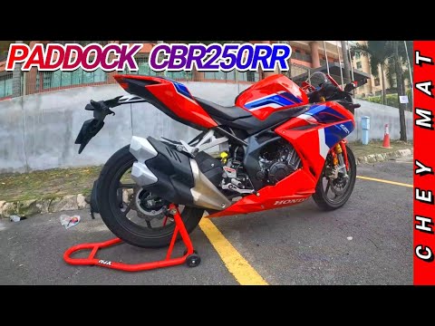 Paddock CBR250RR - Cara Pasang dan Guna Paddock