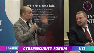 Marius Stăncescu, Anaf, La Cybersecurity Forum 2019 Financial Intelligence