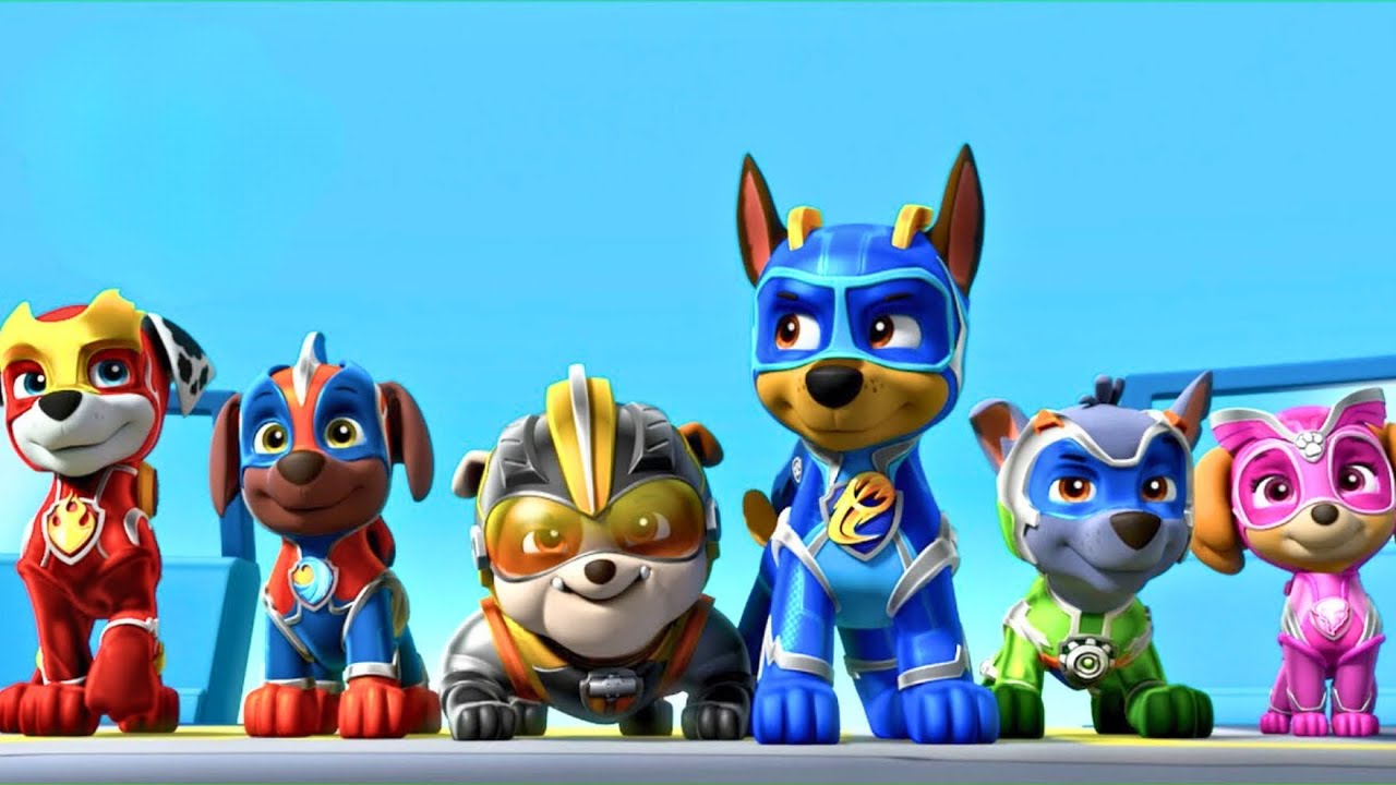 🤖 PAW Patrol’s Mighty Pups: The Wild Robot Song  | Animation Music Video  | Kids Songs