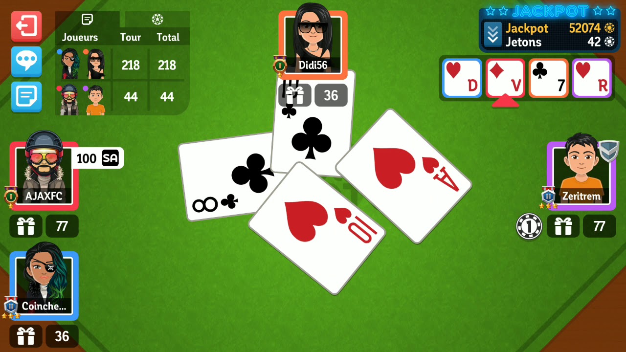 Contrée Belote Astuces & Jeu YouTube