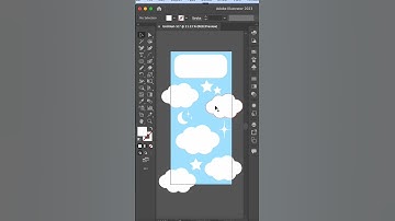 Make a cloud wallpaper with me! #designtutorials #adobeillustrator