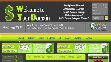 How to change the password of the Admin panel  Gem Script Com
