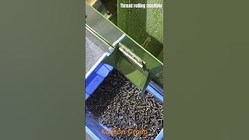 Thread rolling machine from Megis Machinery #fasteners #screw