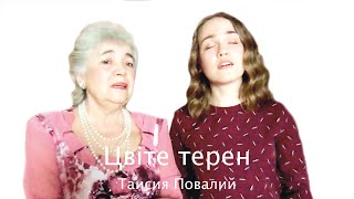 Цвiте терен - Таисия Повалий (Игошина Нина и Игошина Виктория кавер)