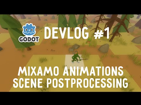 Видео: Игра мечты - devlog #1 | Анимации Mixamo, GridMap, Постпроцессинг