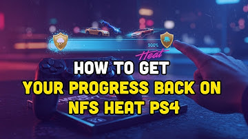How to get your progress back on NFS Heat ps4