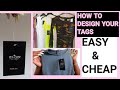 HOW TO DESIGN HANG TAGS . Very Easy & Cheap Hang Tags #roadto1k