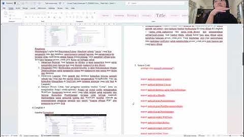 PRAKTIKUM MEMBUAT CETAK LAPORAN PADA APLIKASI ANDROID MENGGUNAKAN FORM DATA MAHASISWA