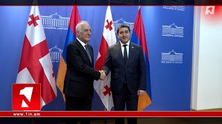 Վահագն Խաչատուրյանը Եւ Շալվա Պապուաշվիլին Քննարկել Են Էներգետիկ Համագործակցության Խորացման Հարցերը