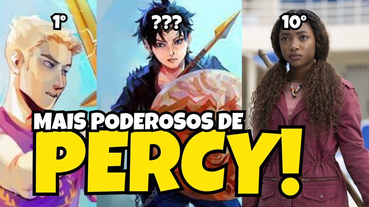 OS 11 SEMIDEUSES MAIS PODEROSOS DE PERCY JACKSON!