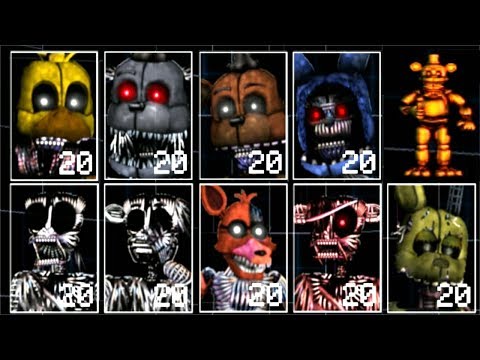 The top 10 animatronics the redditors would like to see in UCN : r