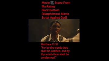 Chadwick Boseman Mocks God in Last Movie 😳. #shorts  #chadwickboseman