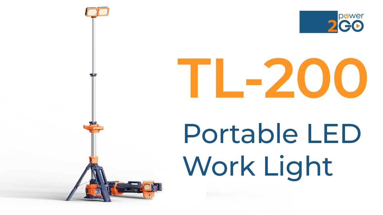 Power-2Go TL 200 Portable Rechargeable Light Tower
